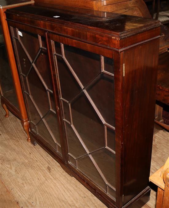 Glazed bookcase